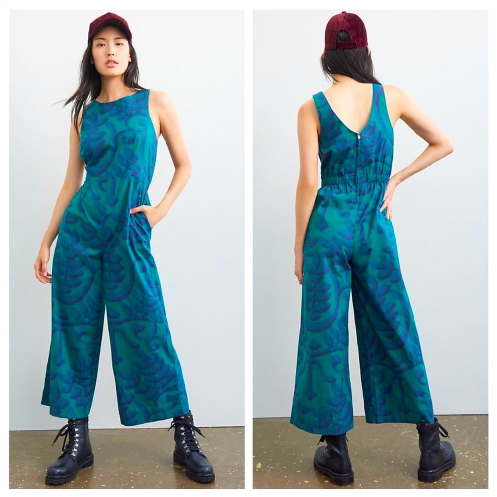 Anthropologie Corsicana Wide-Leg Jumpsuit
